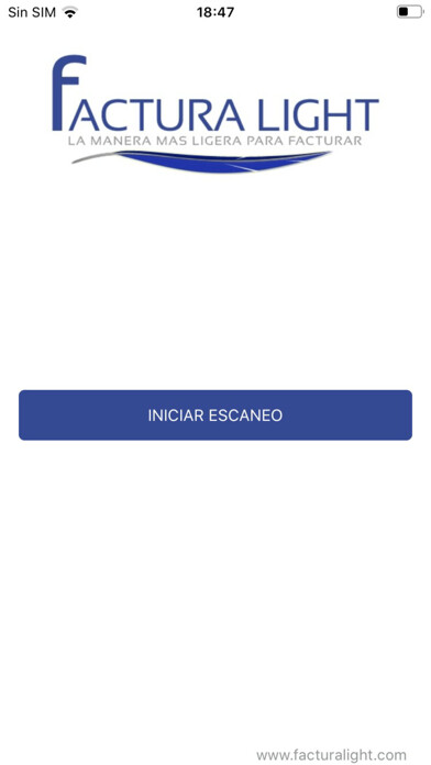 Emulate iPhone app Validador CFDI - Factura Light using MyAndroid