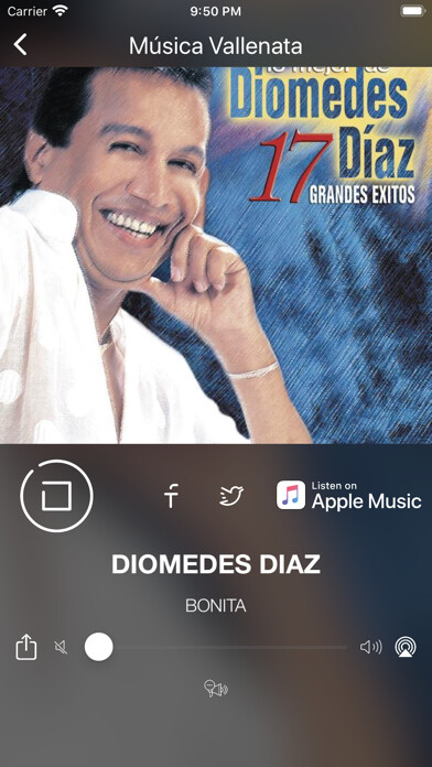 Emulate iPhone app Vallenato Music Radio Stations using MyAndroid Emulate iPhone app Vallenato Music Radio Stations using MyAndroid