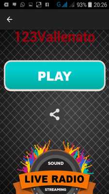 Emulate Android APK Vallenato Radio Estereo