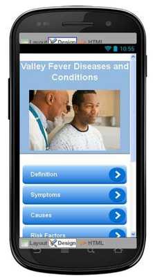 Emulate Android APK Valley Fever Information