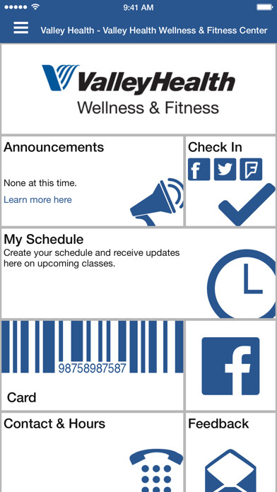 Emulate iPhone app Valley Health Fitness Center using MyAndroid Emulate iPhone app Valley Health Fitness Center using MyAndroid