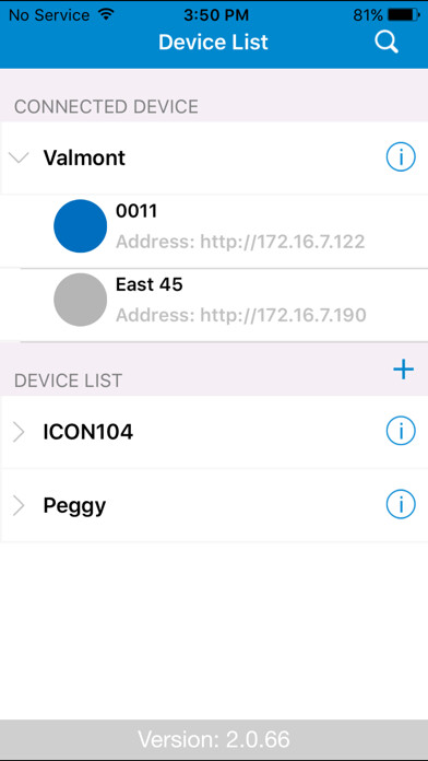 Emulate iPhone app Valley ICON using MyAndroid