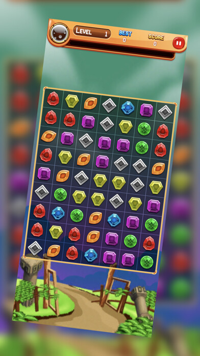 Emulate iPhone app Valley Match using MyAndroid