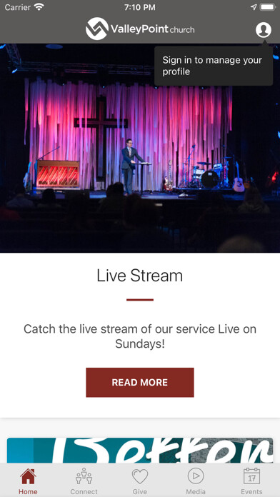 Emulate iPhone app ValleyPoint Church using MyAndroid Emulate iPhone app ValleyPoint Church using MyAndroid