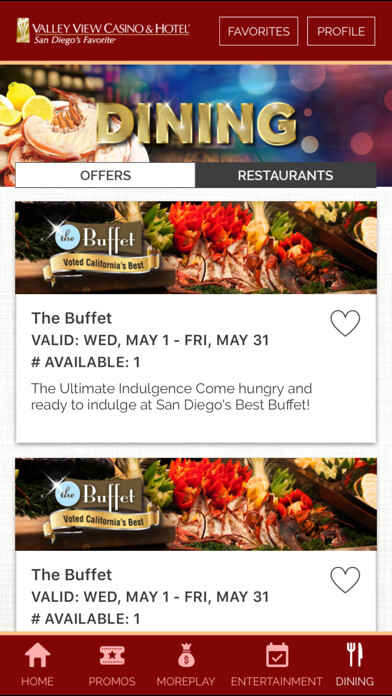 Emulate iPhone app Valley View Casino & Hotel using MyAndroid