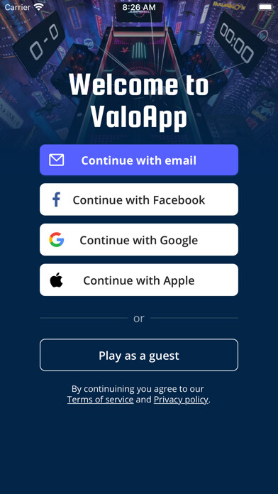 Emulate iPhone app ValoApp using MyAndroid Emulate iPhone app ValoApp using MyAndroid