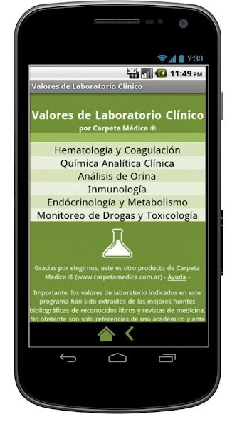 Run android online APK Valores de Laboratorio Clínico from MyAndroid or emulate Valores de Laboratorio Clínico using MyAndroid Run android online APK Valores de Laboratorio Clínico from MyAndroid or emulate Valores de Laboratorio Clínico using MyAndroid