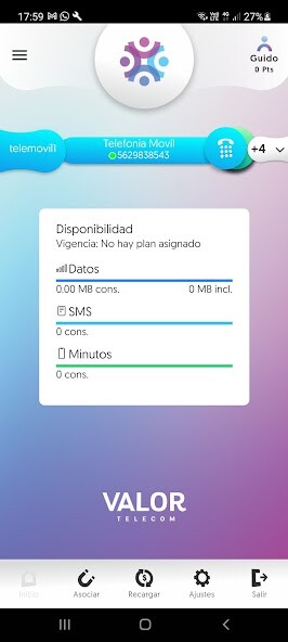 Run android online APK Valor Telecom from MyAndroid or emulate Valor Telecom using MyAndroid
