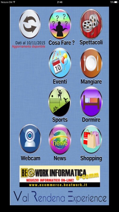 Emulate iPhone app ValRendena Experience using MyAndroid