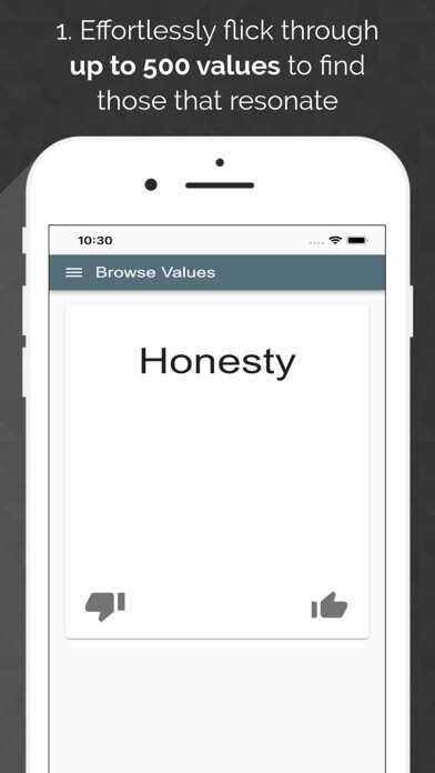 Emulate iPhone app Values Finder using MyAndroid