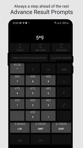 Run android online APK Valutare: Simple Calculator with Infinite History from MyAndroid or emulate Valutare: Simple Calculator with Infinite History using MyAndroid