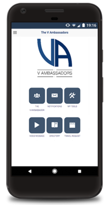 Emulate Android APK V-Ambassadors App Emulate Android APK V-Ambassadors App