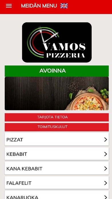 Emulate iPhone app Vamos Pizzeria using MyAndroid Emulate iPhone app Vamos Pizzeria using MyAndroid