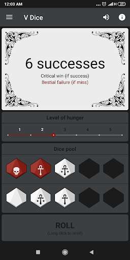 Run android online APK Vampire Dices from MyAndroid or emulate Vampire Dices using MyAndroid