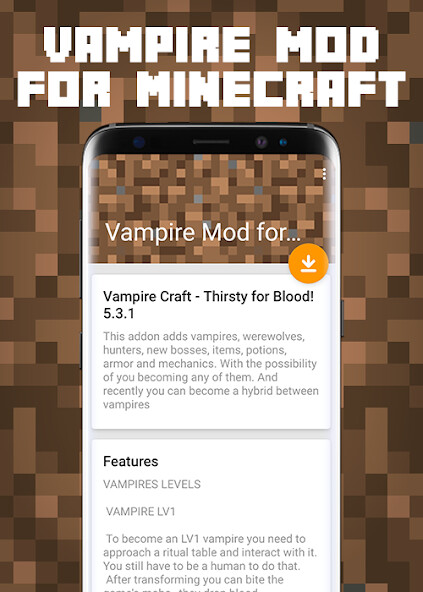 Run android online APK Vampire Mod for Minecraft from MyAndroid or emulate Vampire Mod for Minecraft using MyAndroid Run android online APK Vampire Mod for Minecraft from MyAndroid or emulate Vampire Mod for Minecraft using MyAndroid