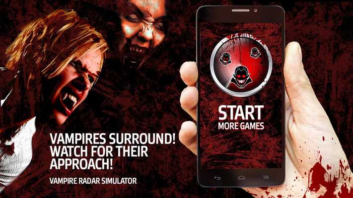 Emulate Android APK Vampire radar simulator