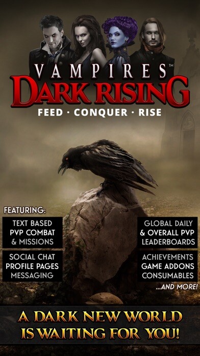 Emulate iPhone app Vampires Dark Rising using MyAndroid