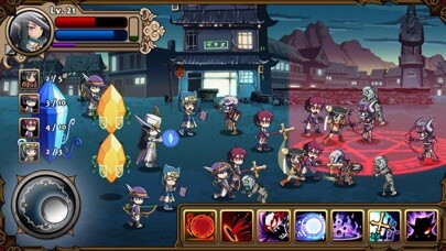 Emulate iPhone app Vampire Slasher Hero using MyAndroid Emulate iPhone app Vampire Slasher Hero using MyAndroid
