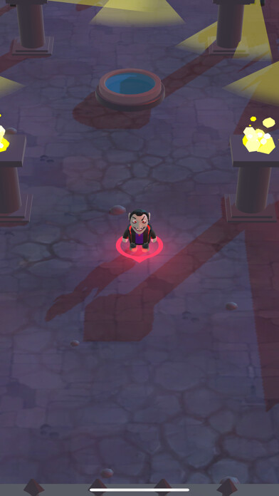 Emulate iPhone app Vampire Town using MyAndroid