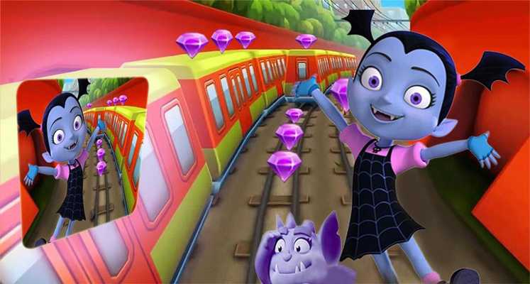 Emulate Android APK Vampirina Subway Runner -  Princess adventure free