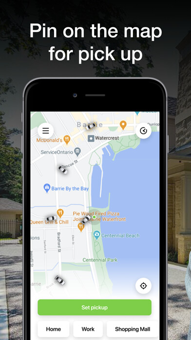 Emulate iPhone app Vanbr Taxi Travel & Rideshare using MyAndroid