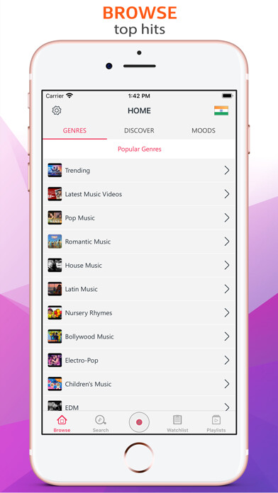 Emulate iPhone app Vanced Tube - Video Player using MyAndroid
