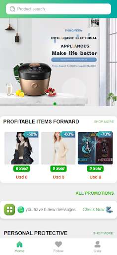 Run android online APK Vancheen Business from MyAndroid or emulate Vancheen Business using MyAndroid