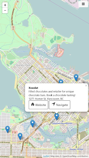 Run android online APK Vancouver Chocolate Map from MyAndroid or emulate Vancouver Chocolate Map using MyAndroid Run android online APK Vancouver Chocolate Map from MyAndroid or emulate Vancouver Chocolate Map using MyAndroid