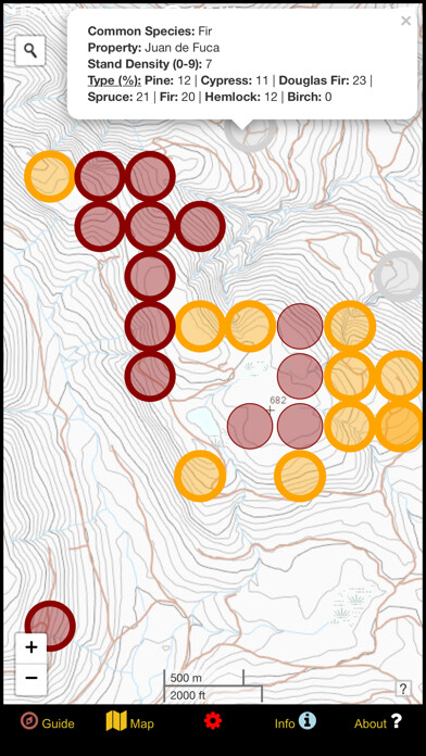 Emulate iPhone app Vancouver Is. Mushroom Forager using MyAndroid