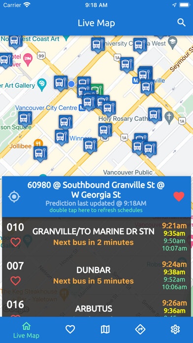 Run android online APK Vancouver Transit Live from MyAndroid or emulate Vancouver Transit Live using MyAndroid