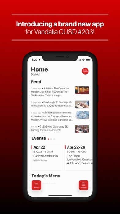 Emulate iPhone app Vandalia CUSD#203 Vandals using MyAndroid Emulate iPhone app Vandalia CUSD#203 Vandals using MyAndroid