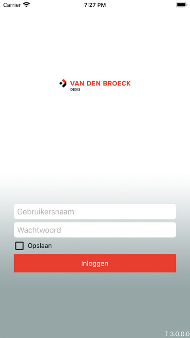 Emulate iPhone app Van den Broeck using MyAndroid