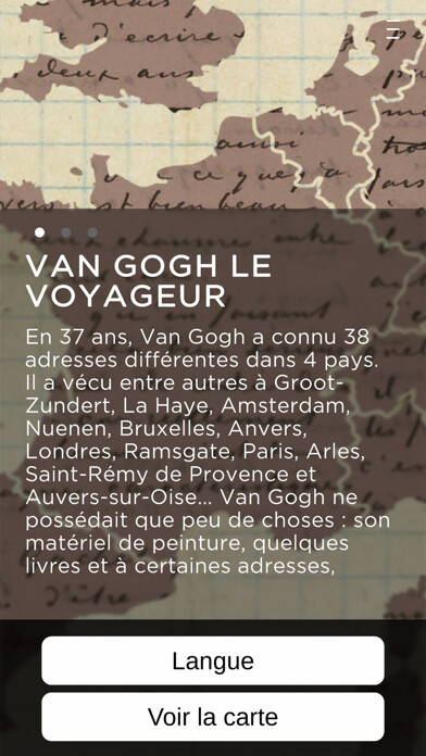 Emulate iPhone app Van Gogh Natures using MyAndroid