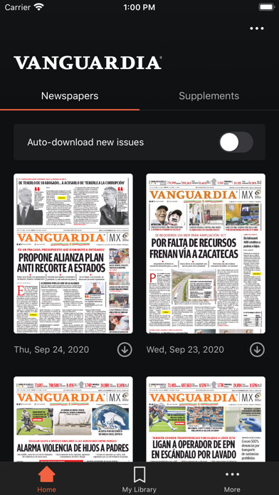 Emulate iPhone app Vanguardia HD using MyAndroid Emulate iPhone app Vanguardia HD using MyAndroid