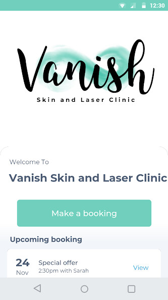 Run android online APK Vanish Skin and Laser Clinic from MyAndroid or emulate Vanish Skin and Laser Clinic using MyAndroid