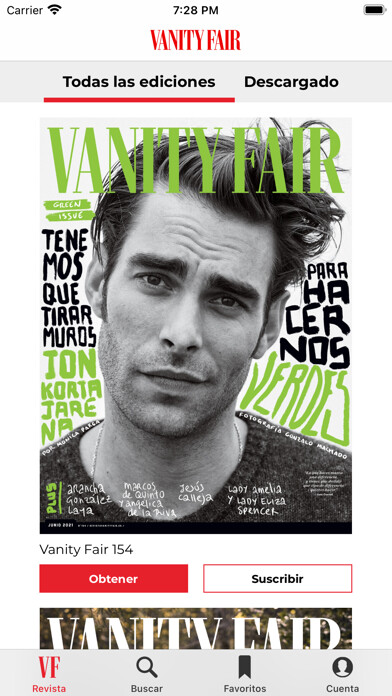 Emulate iPhone app Vanity Fair España using MyAndroid Emulate iPhone app Vanity Fair España using MyAndroid
