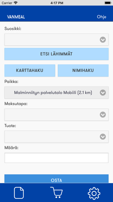 Emulate iPhone app VanMeal using MyAndroid Emulate iPhone app VanMeal using MyAndroid
