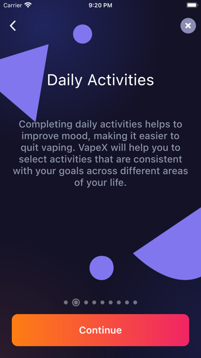 Emulate iPhone app VapeX - Quit Vaping Today using MyAndroid Emulate iPhone app VapeX - Quit Vaping Today using MyAndroid