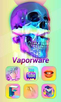 Emulate Android APK Vaporware GO Launcher Theme
