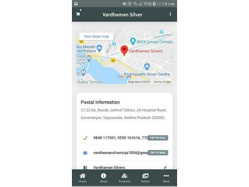Run android online APK Vardhaman Silvers from MyAndroid or emulate Vardhaman Silvers using MyAndroid Run android online APK Vardhaman Silvers from MyAndroid or emulate Vardhaman Silvers using MyAndroid