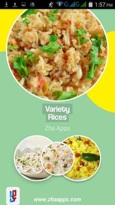 Emulate Android APK Variety Rice Recipe Fried Rice