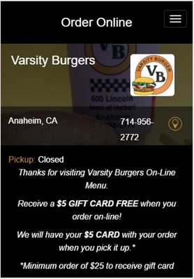 Emulate Android APK Varsity Burgers Emulate Android APK Varsity Burgers