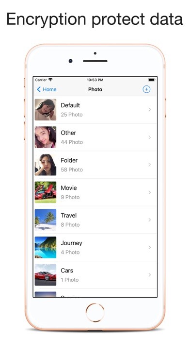 Emulate iPhone app VA - Secret Hide Photo Vault using MyAndroid