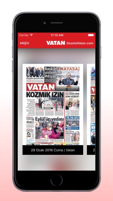 Emulate iPhone app Vatan Gazete using MyAndroid Emulate iPhone app Vatan Gazete using MyAndroid