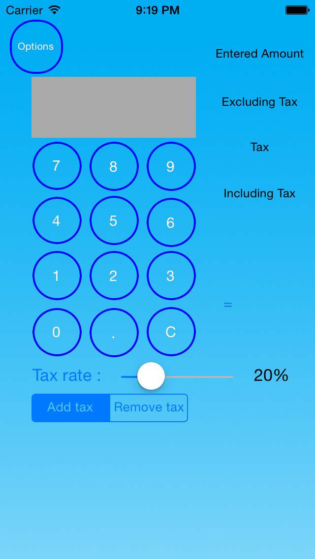 Emulate iPhone app VAT Calc HD using MyAndroid Emulate iPhone app VAT Calc HD using MyAndroid