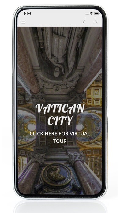 Emulate iPhone app Vatican City 360 VR App using MyAndroid