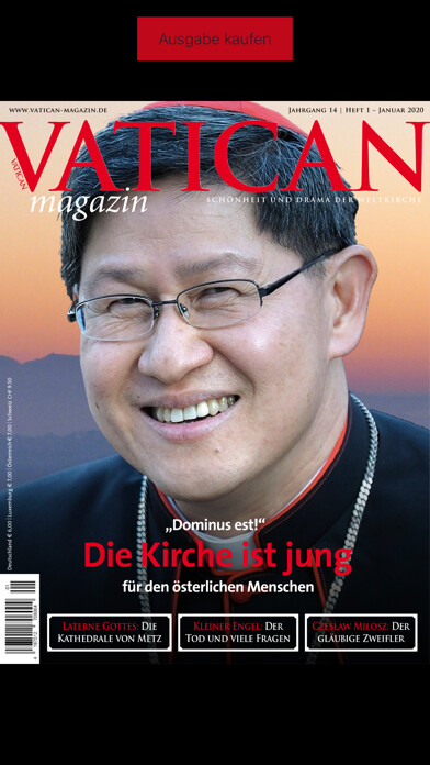 Emulate iPhone app VATICAN-magazin using MyAndroid