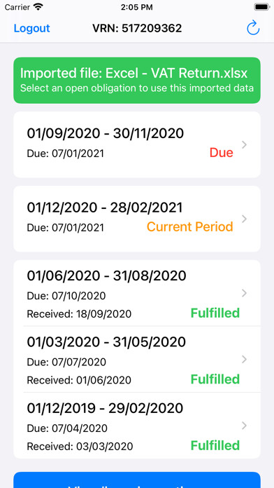 Emulate iPhone app VAT Making Tax Digital - MTD using MyAndroid Emulate iPhone app VAT Making Tax Digital - MTD using MyAndroid