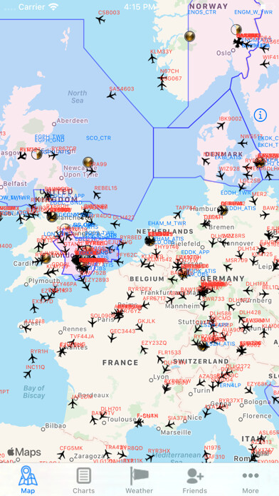 Emulate iPhone app VatMap using MyAndroid