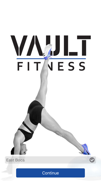 Emulate iPhone app Vault Fitness using MyAndroid